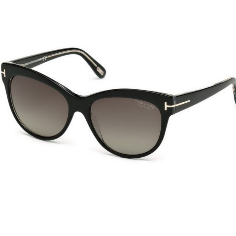 Tom Ford Lily Cat Eye Sunglasses with Case - TOM FORD 0430 LILY 56 - Case & Box